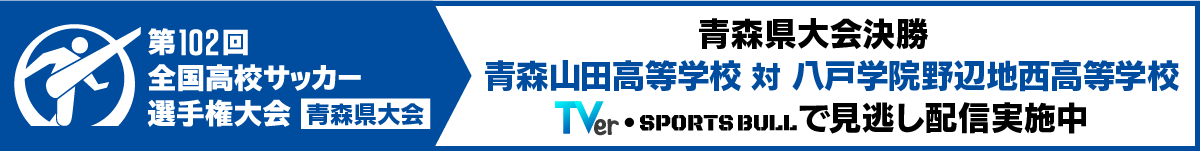 第102回全国高校サッカー選手権大会 青森県大会